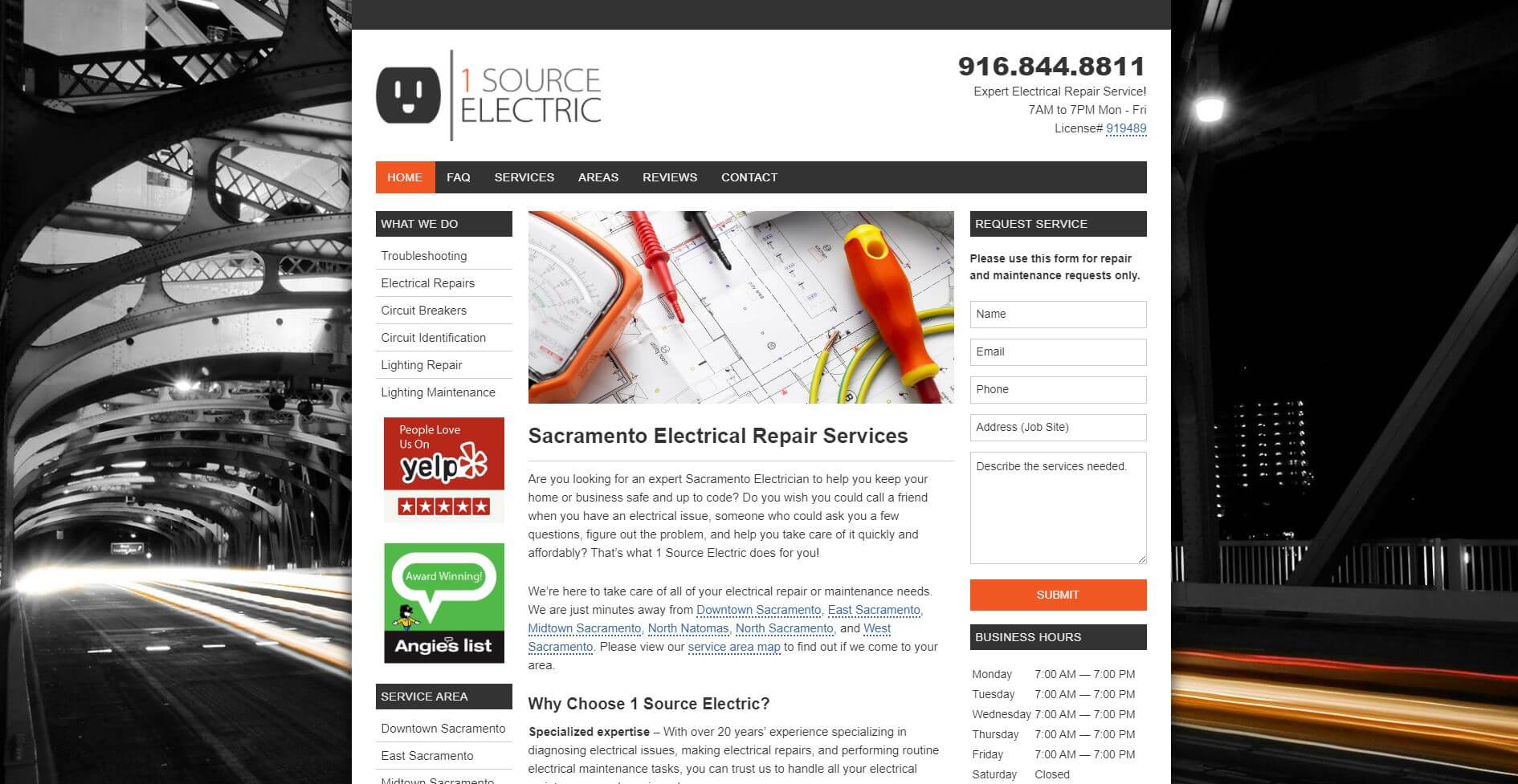 1 Source Electric Electrician In Sacramento