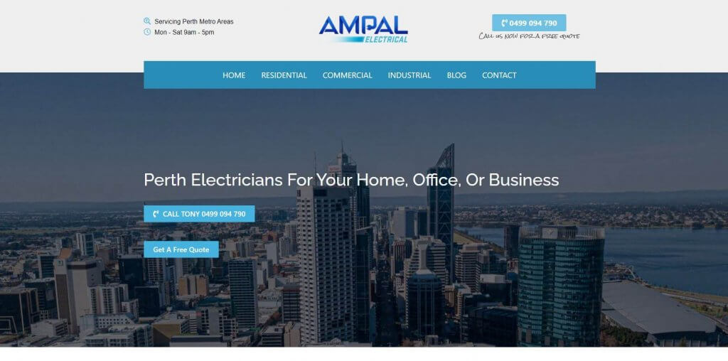 ampal electrical electricians in perth