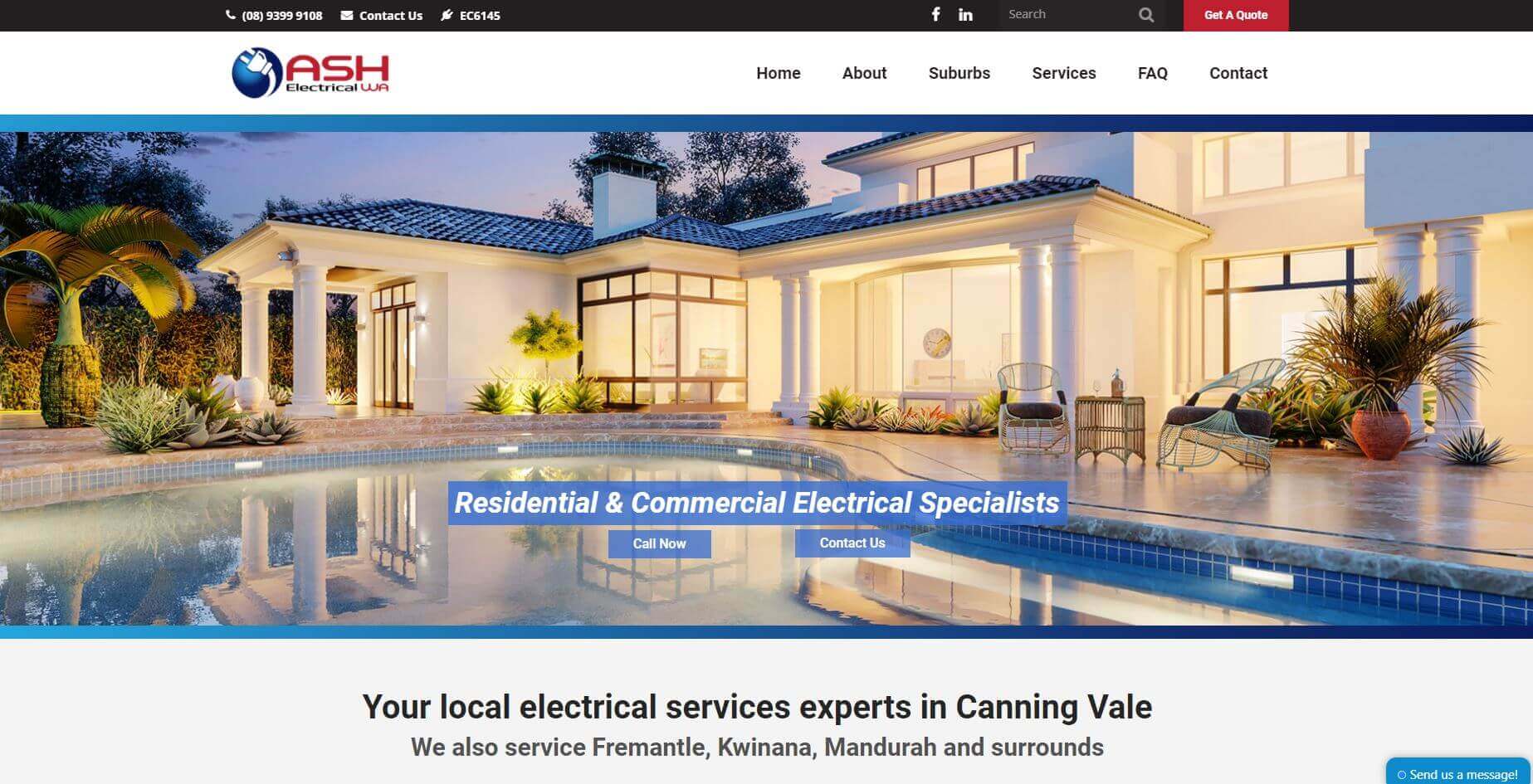 ash electrical wa electricians in perth