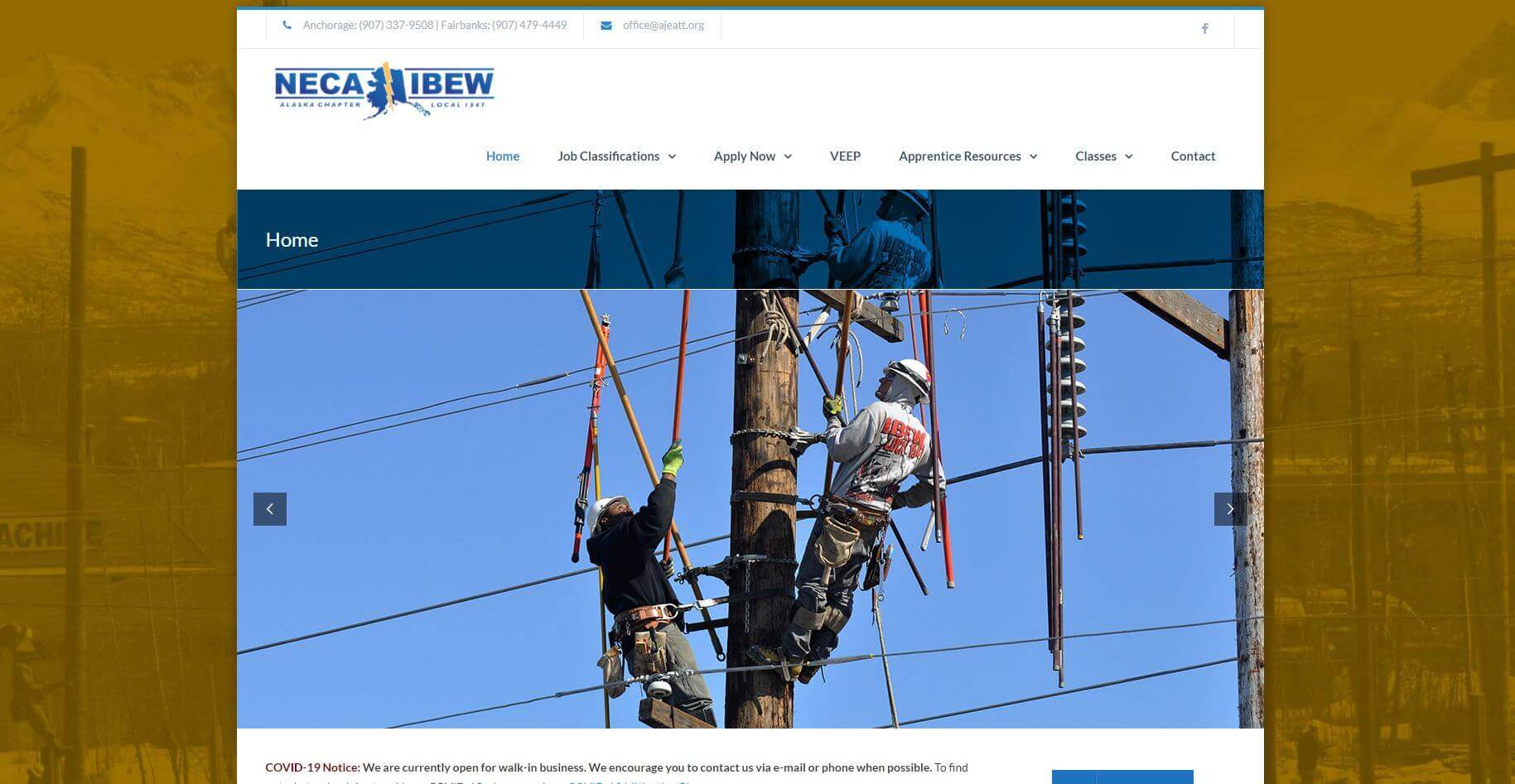 Alaska Electrical Apprenticeship Lineman Schools Usa