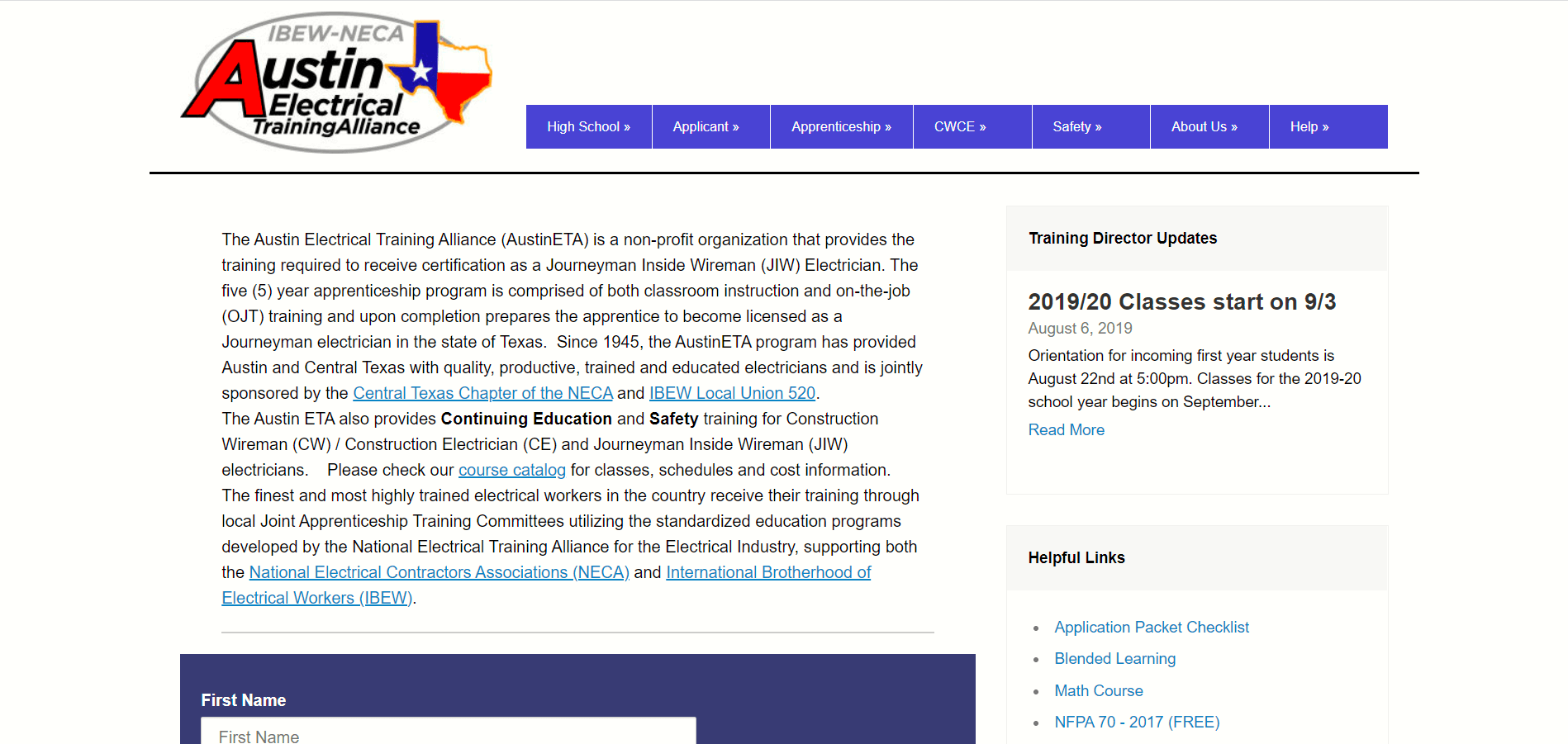 austin electrical jatc