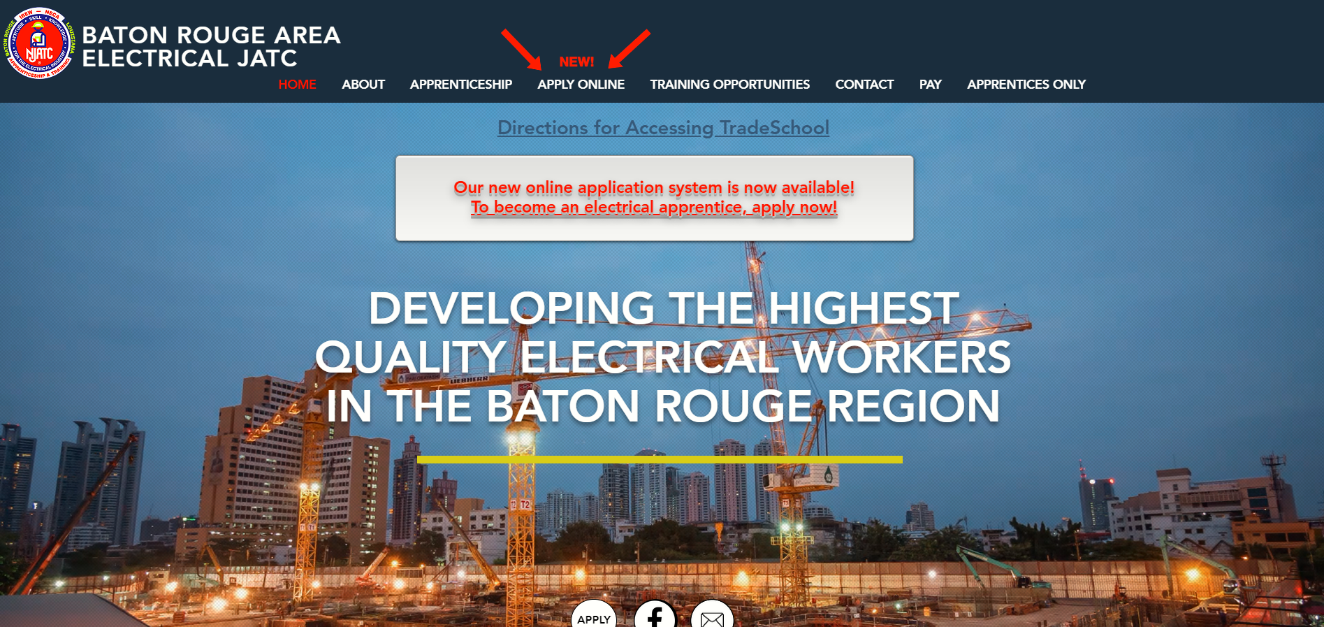 baton rouge area electrical jatc