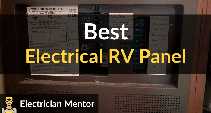 Best Electrical Rv Panel