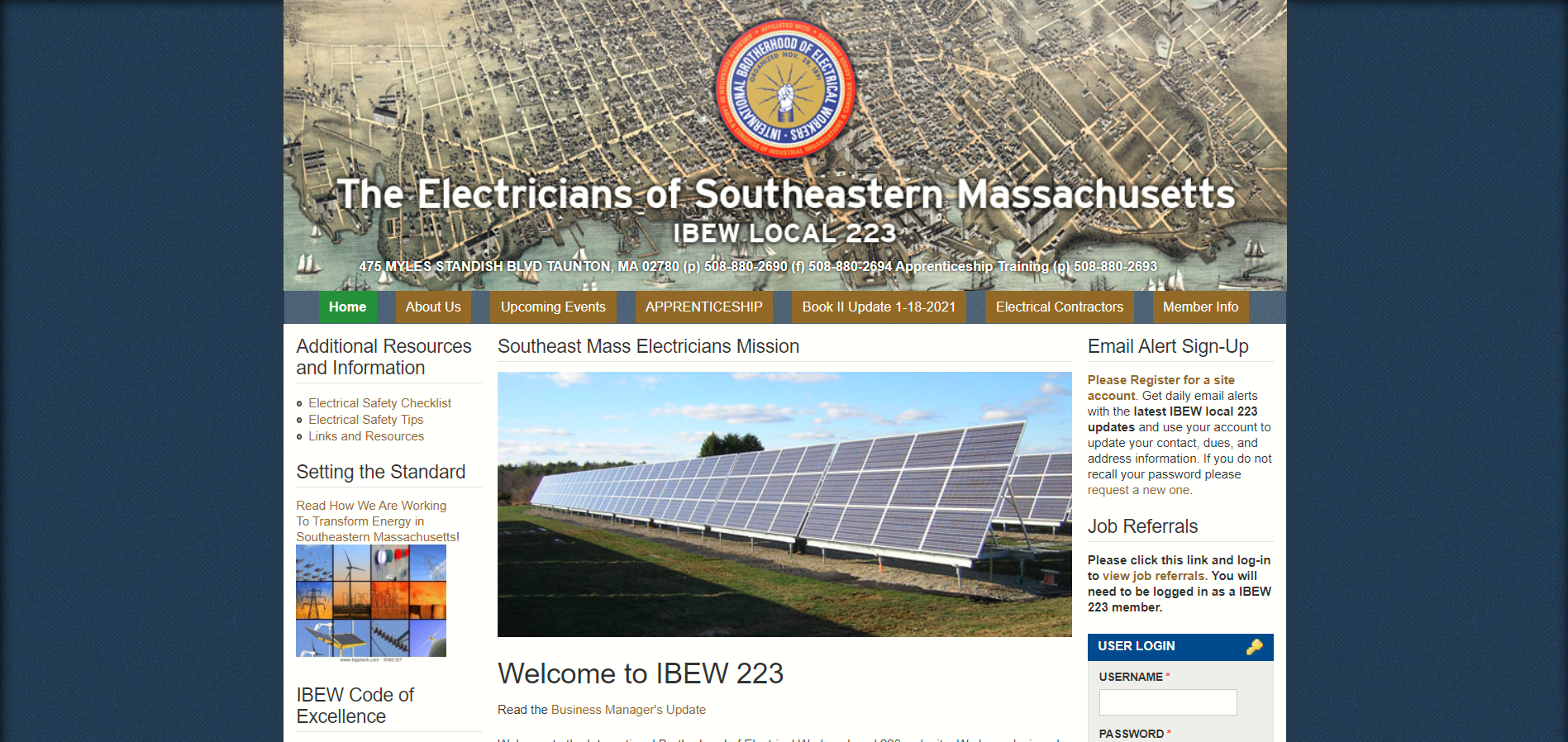 brockton electricians jatc