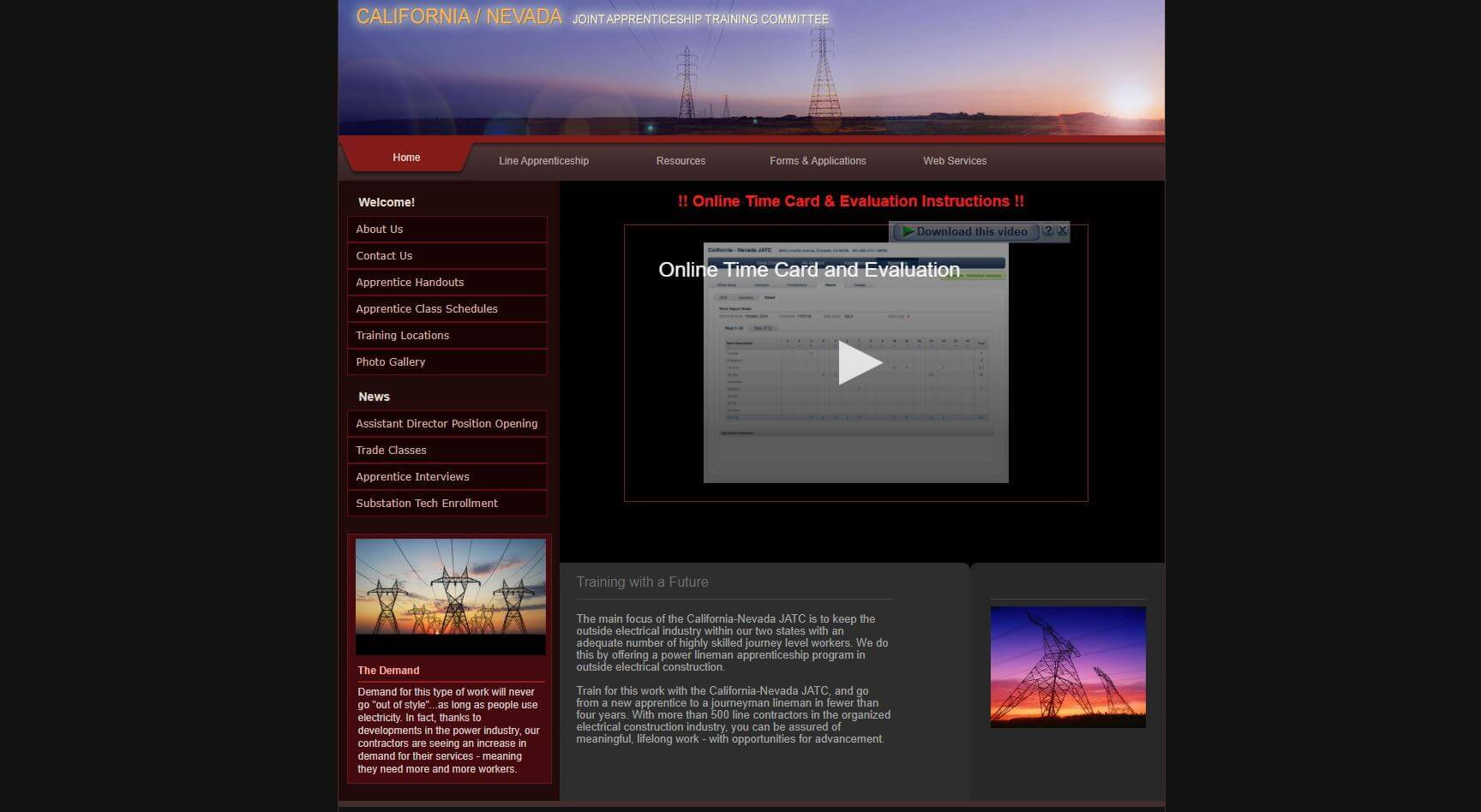 California Nevada Electrical Lineman Schools Usa