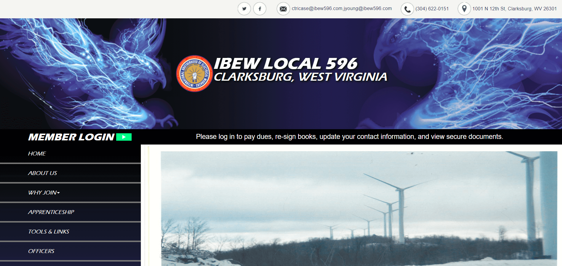 clarksburg elec. jatc