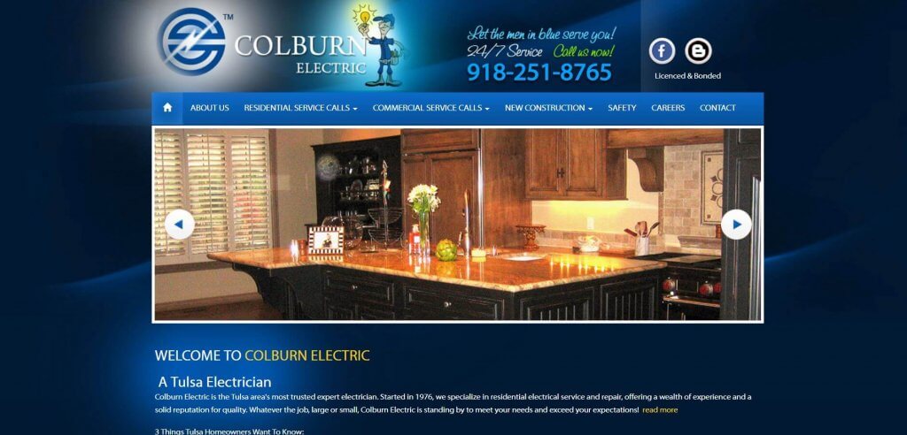 Colburn Electric Electrician In Tulsa