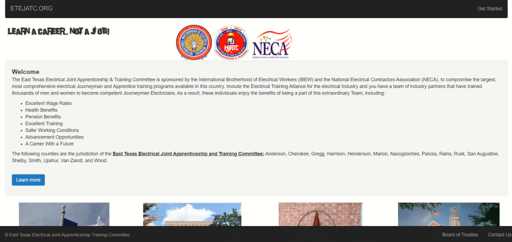 east texas elec. jatc