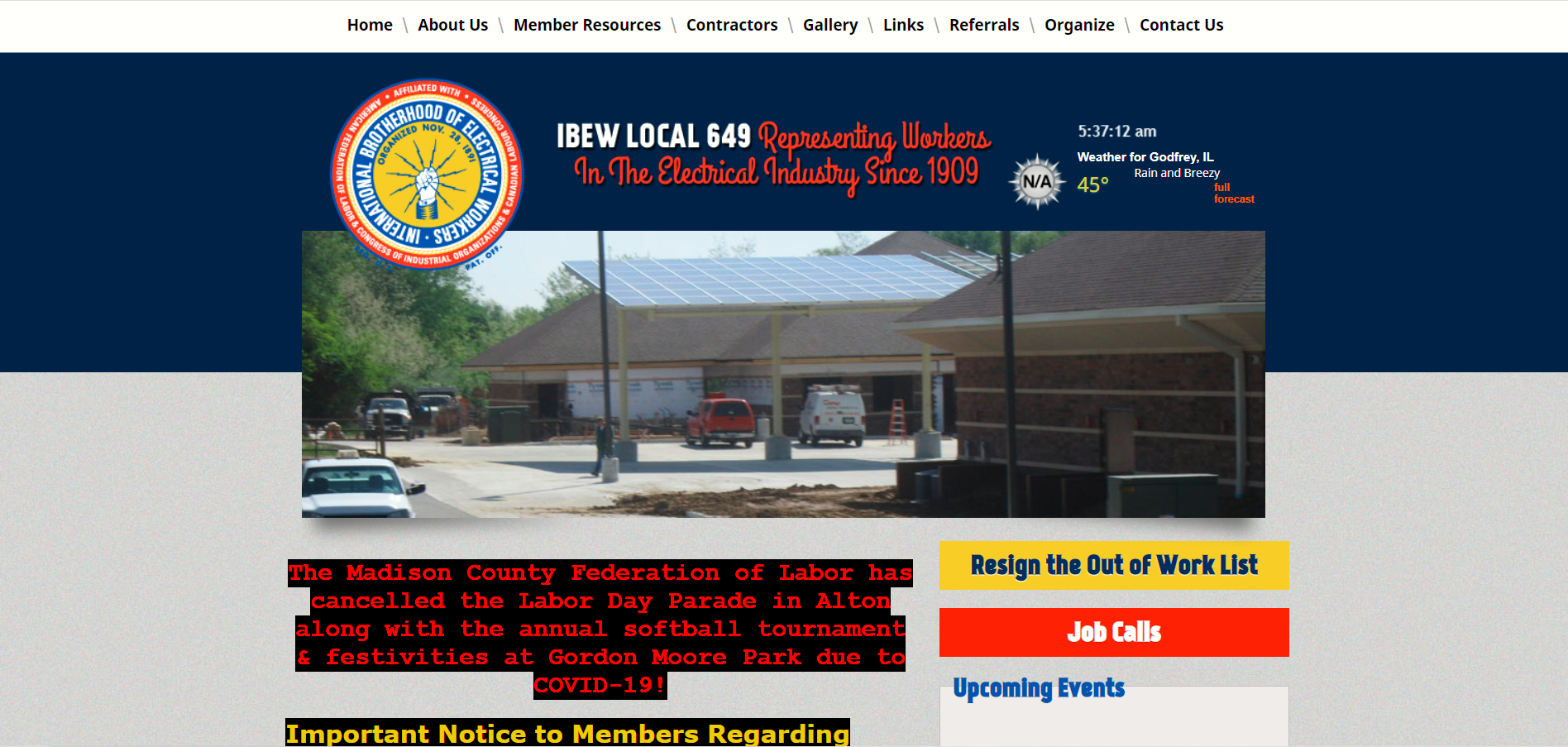 electrician joint apprenticeship ibew 649