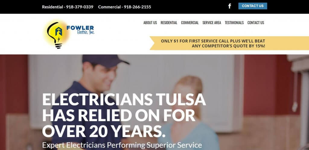 Fowler Electric Electrician In Tulsa