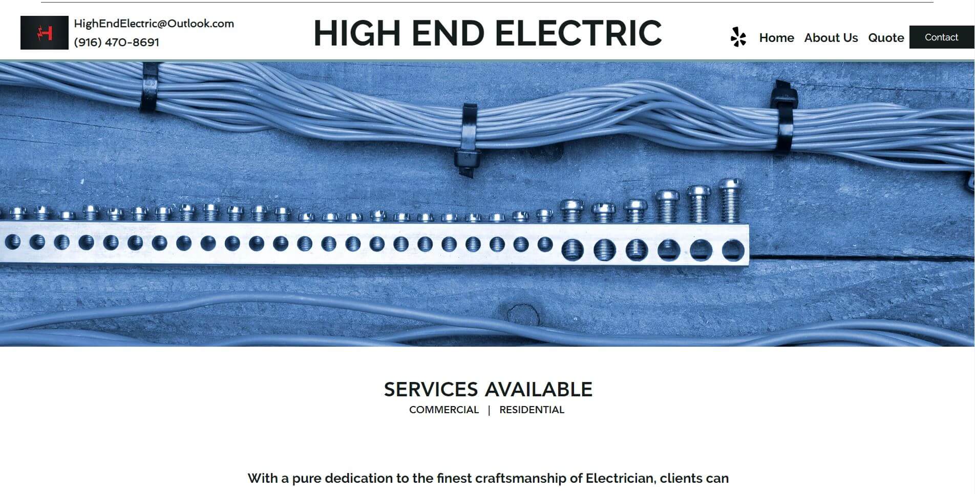 High End Electric Electrician In Sacramento