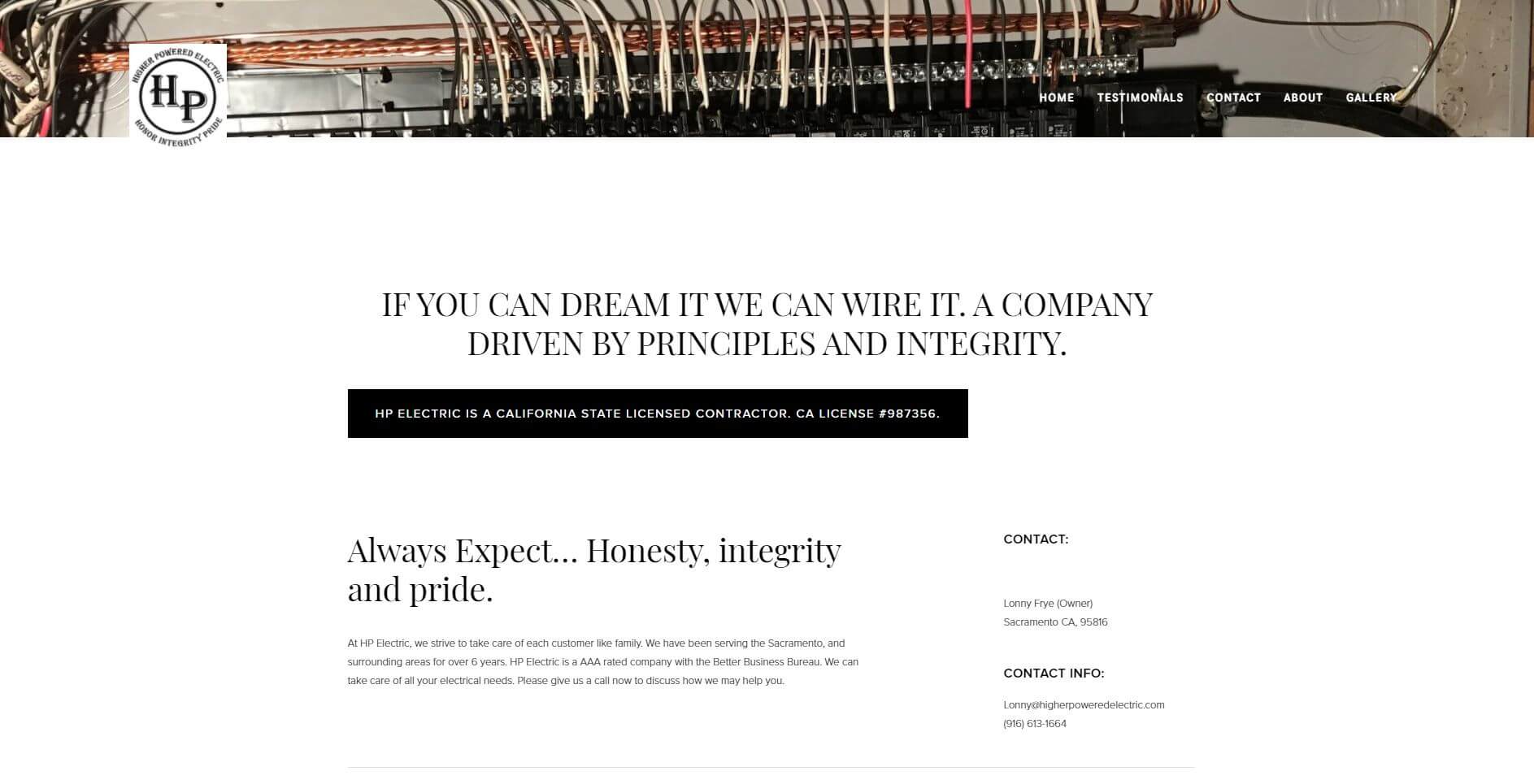 Higher Powered Electric Electrician In Sacramento