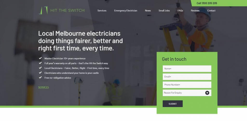 Hit The Switch Electricians In Melbourne