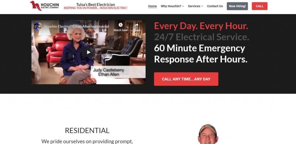 Houchin Electric Electricians In Tulsa