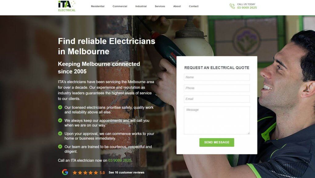 Ita Electricians Electricians In Melbourne