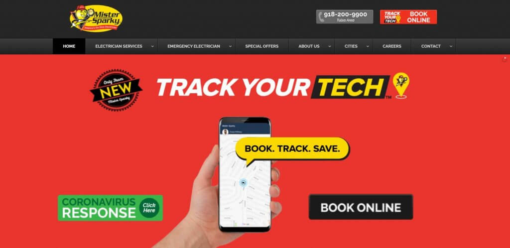 Mister Sparkky Electrician In Tulsa