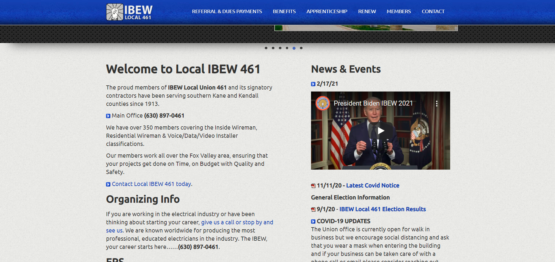 neca ibew local union 461 jatc