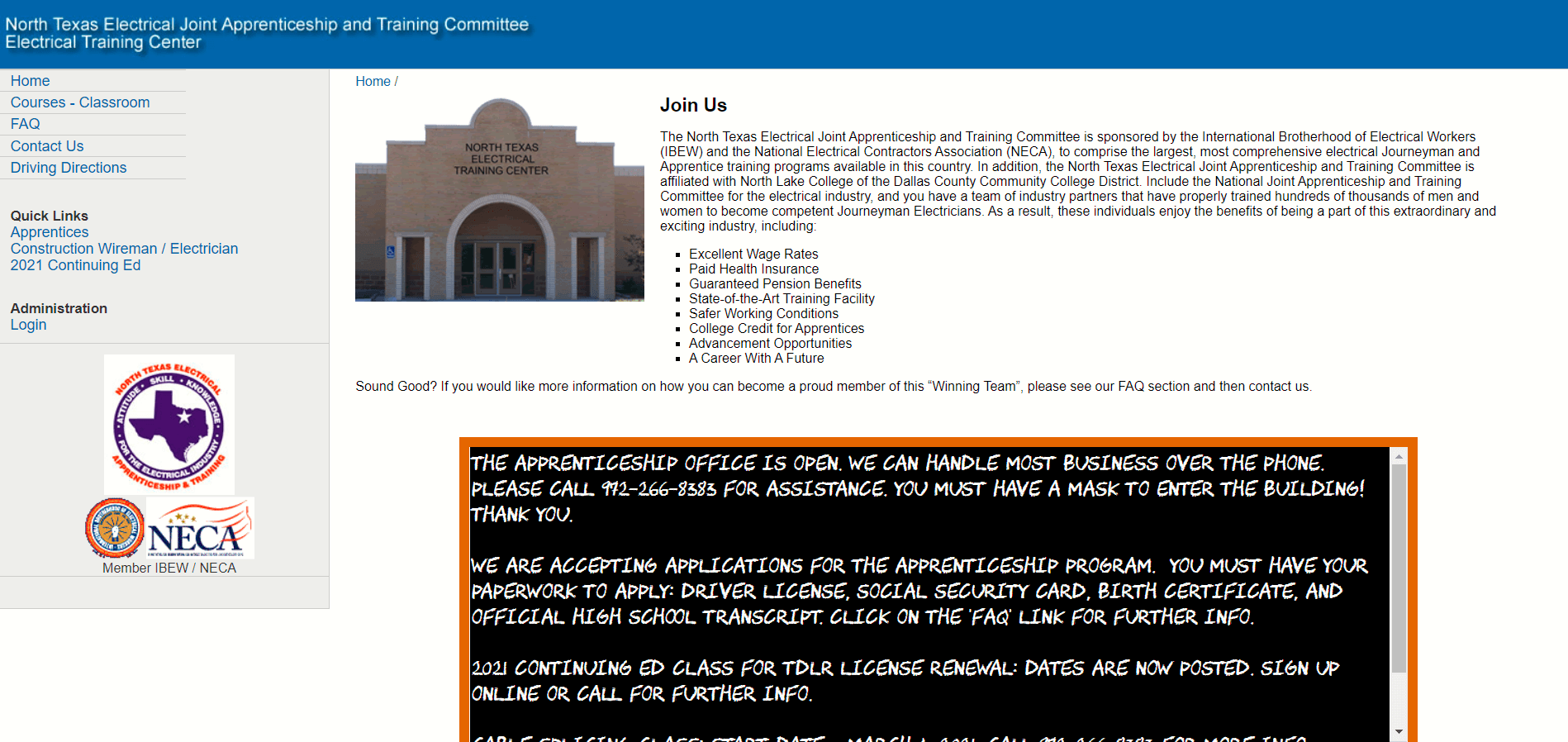 north texas electrical jatc