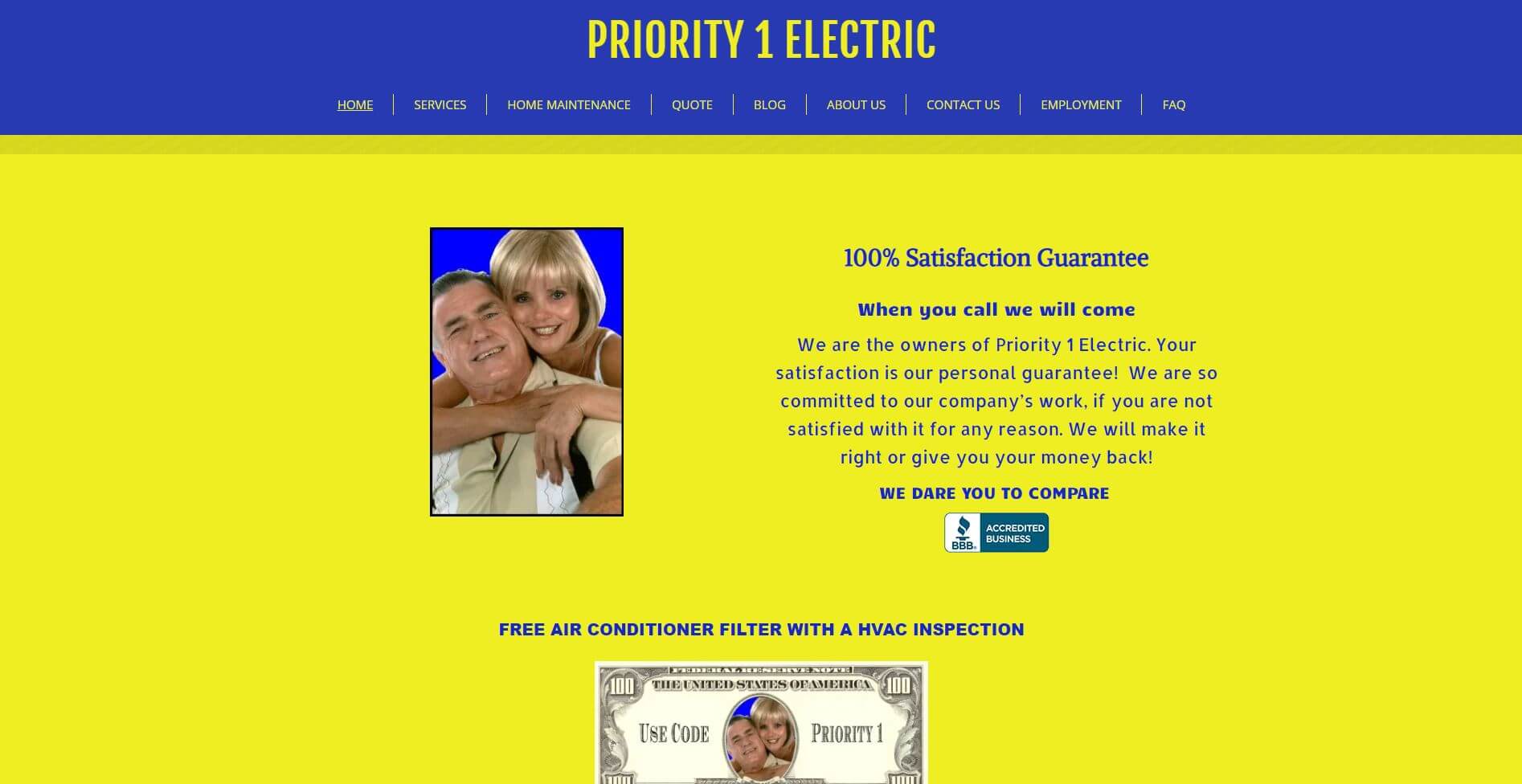 Priority 1 Electric Electrician Sacramento