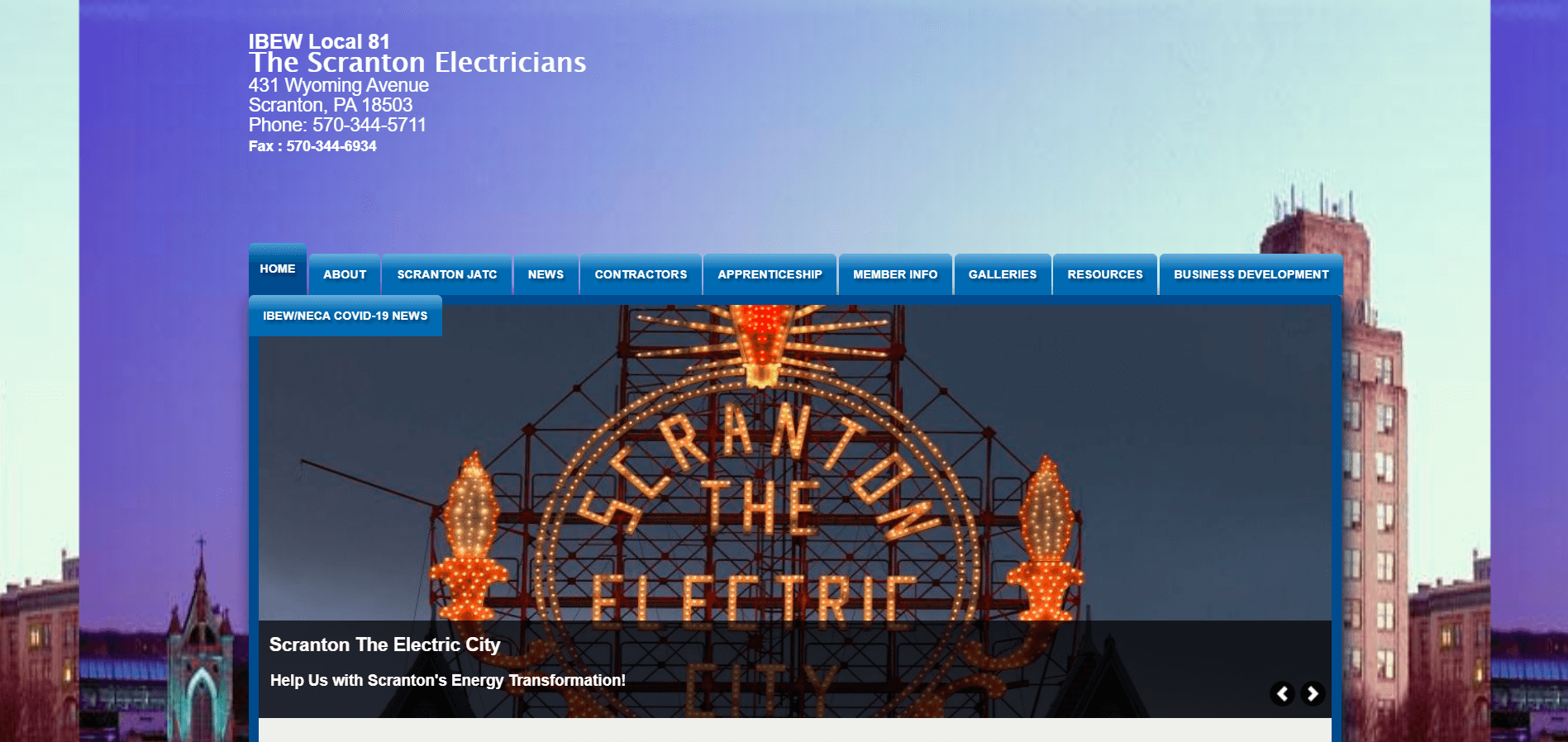 scranton electricians jatc