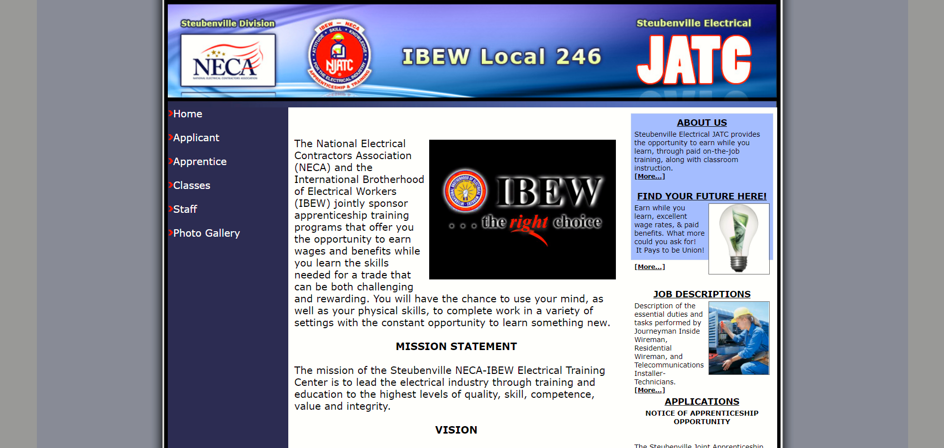 steubenville electrical jatc