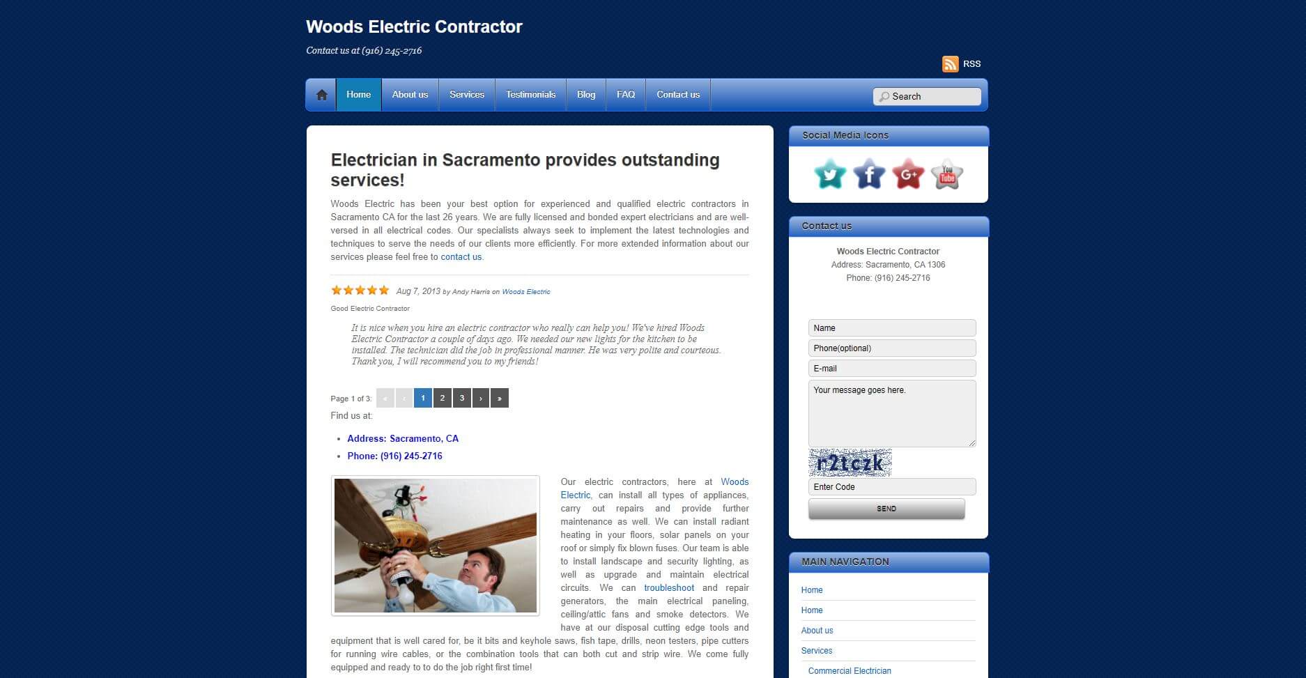 Woods Electric Contractor